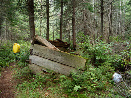 Log Cabin ruins