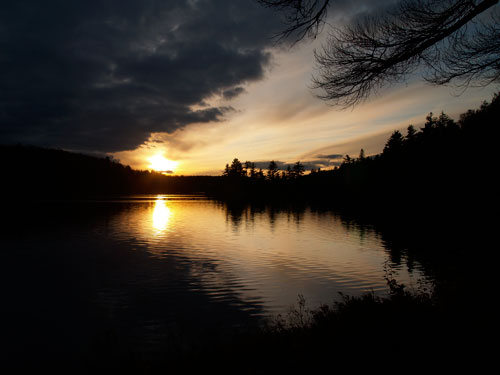 Little Island Lake sunset