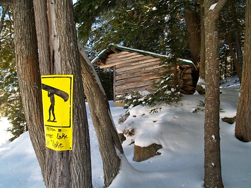 Drummer Lake shelter