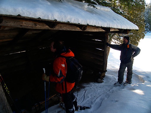 Drummer Lake shelter
